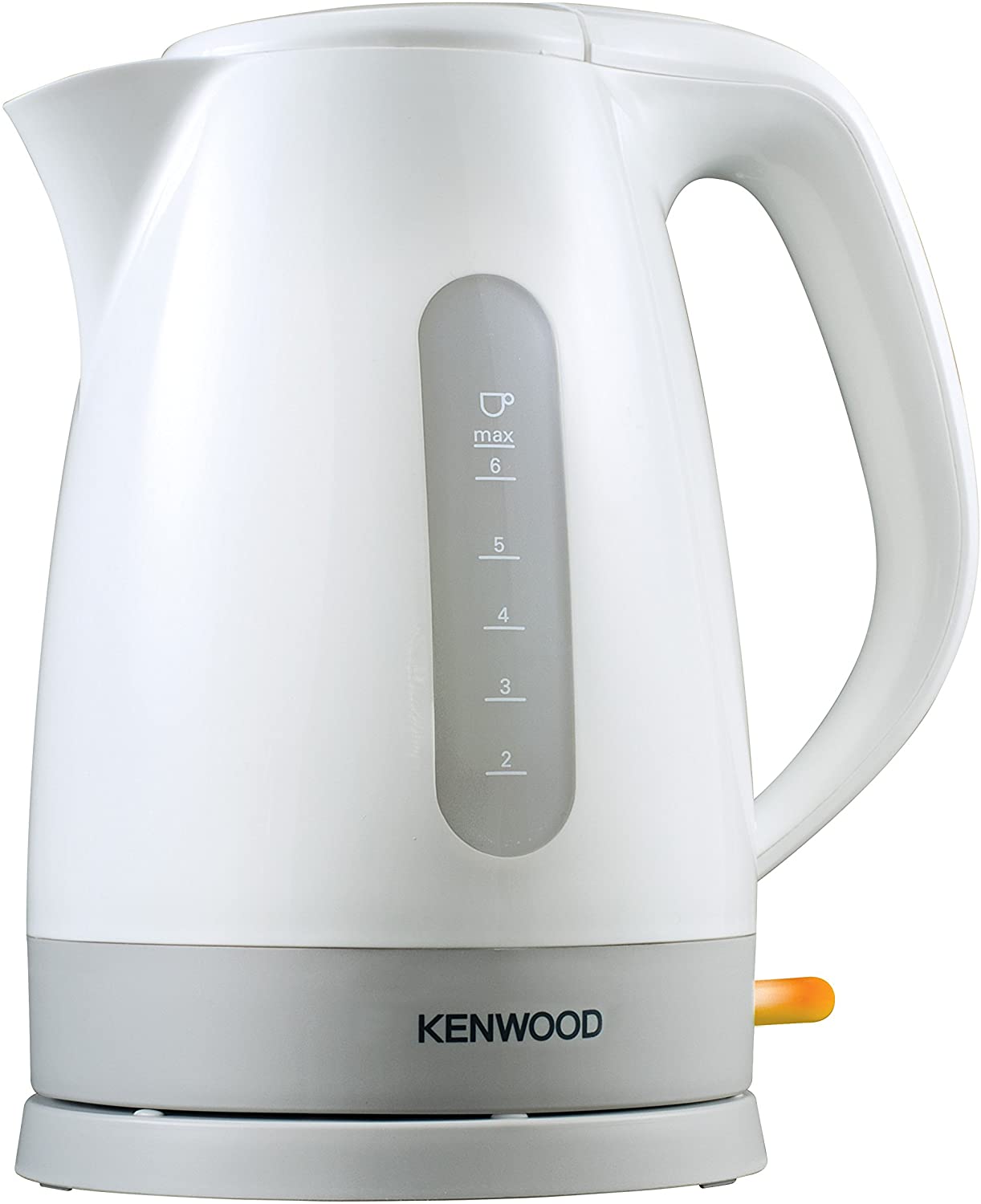 Product Kenwood Kettle, 1.7 Ltrs, 3000W, White, Brushed Stainless Steel