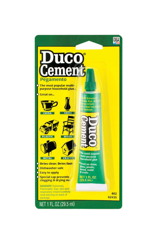Product Duco Cement Polyurethane Glue 1 oz, Clear