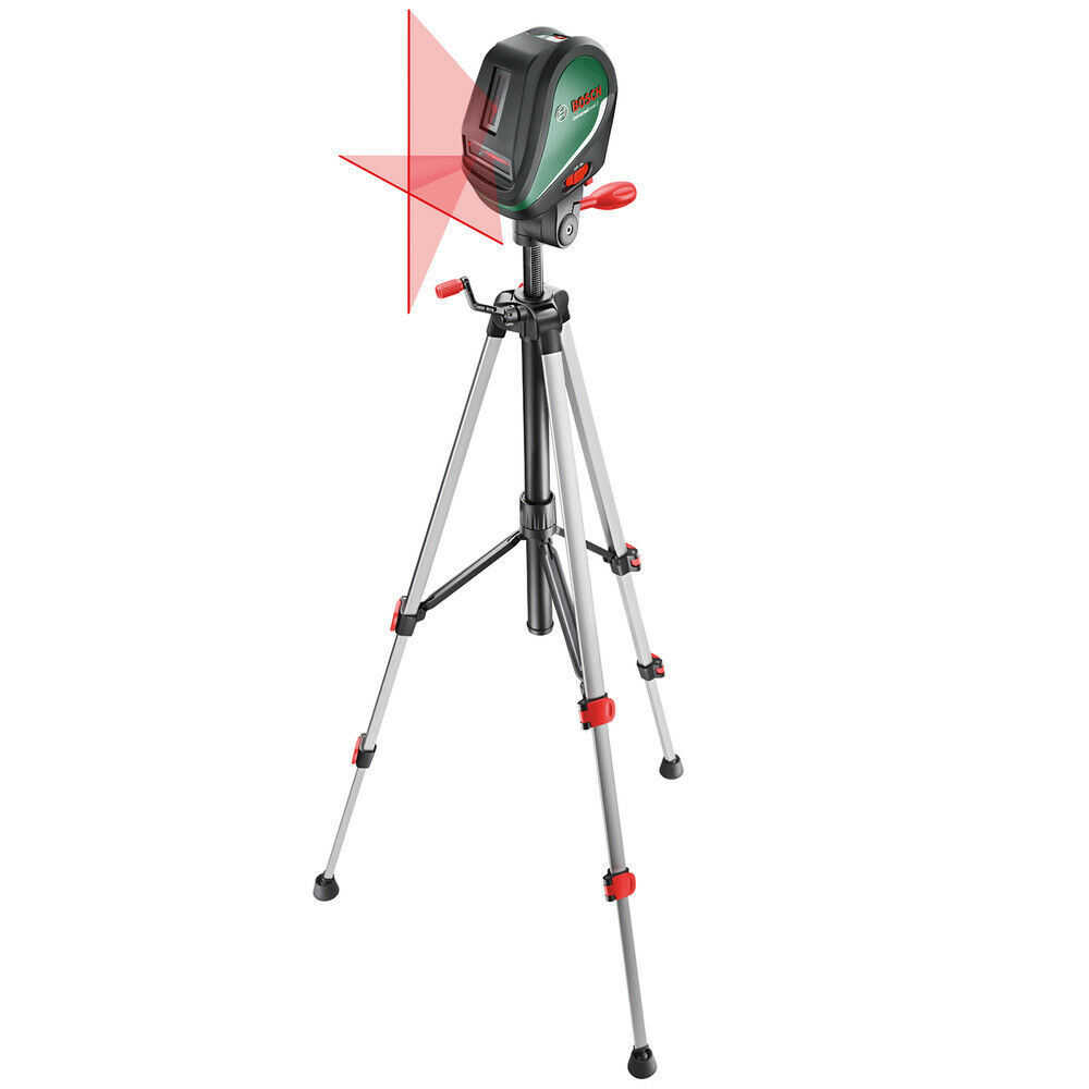 Product Bosch Cross Line Laser Universal Level with Tripod, Working
